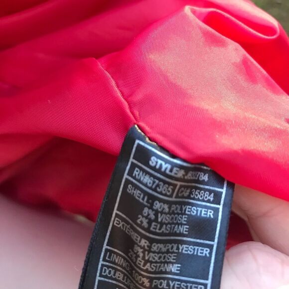 Jack by BB Dakota Red Pea Coat - Picture 6 of 8